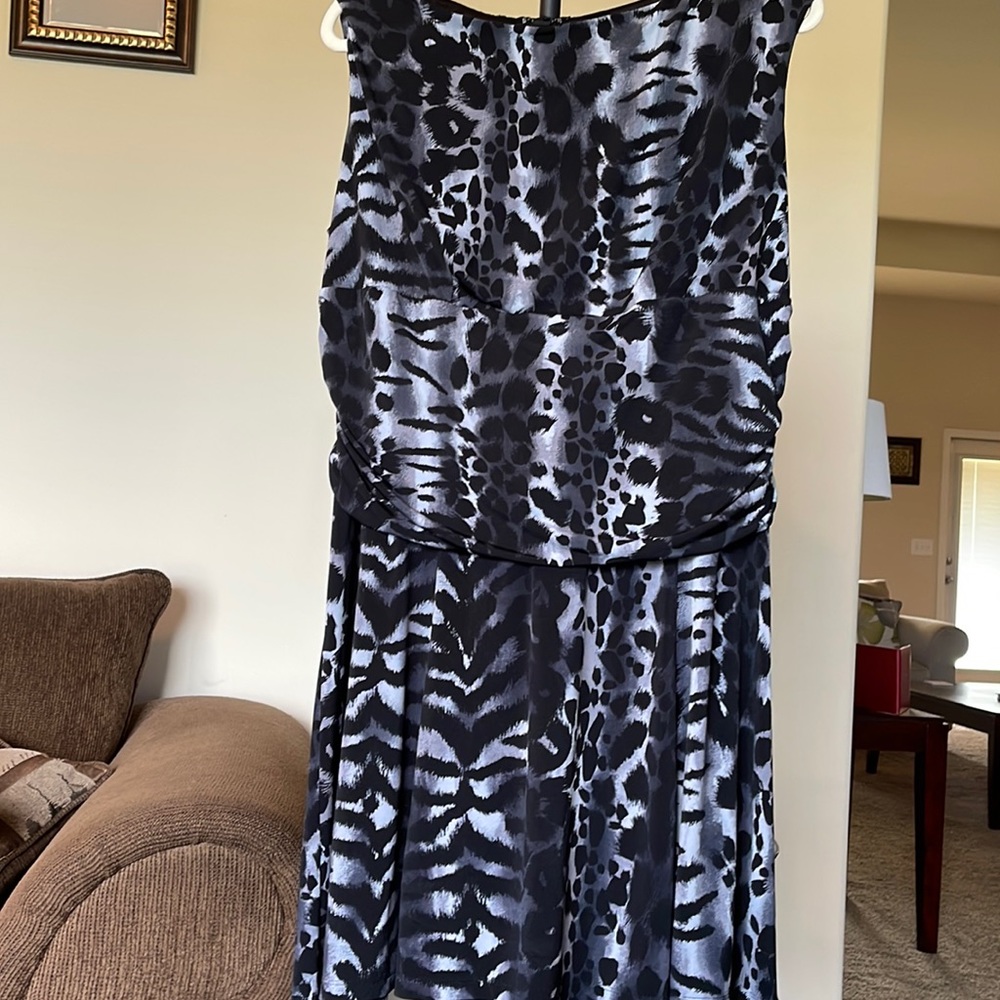 Leopard Print Stretchy Dress